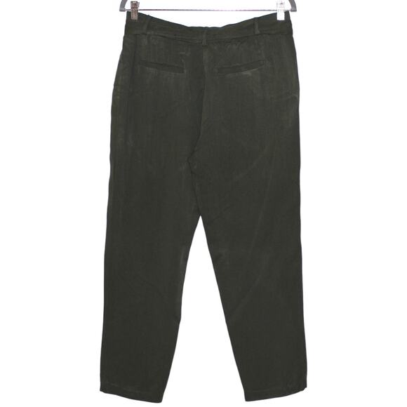 KOTON Army Green Chic Tapered Pants Size Medium - Picture 2 of 2